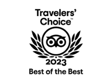 Travelers Choice 2023 Best of the Best.